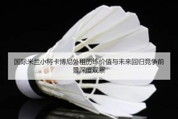 国际米兰小将卡博尼外租历练价值与未来回归竞争前景深度观察